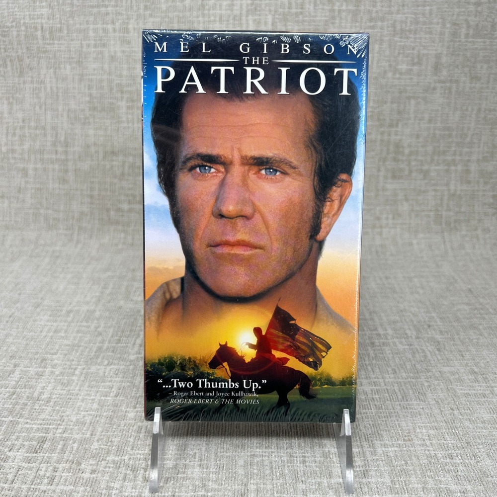 NEW Sealed The Patriot VHS Mel Gibson Heath Ledger 2000 Columbia Pictures